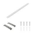 Produktbild: QLS LED-Leuchte Röhren 120 cm Werkstattlampe Garagenlampe Deckenlampe Kellerlampe Industrielampe (Kaltweiß)