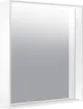 Produktbild: Keuco Lichtspiegel X-LINE mit Spiegelheizung 650 x 700 x 105 mm Inox