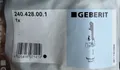Produktbild: Geberit Heberglocke Spülventil Spülgarnitur Aufputz Spülkasten AP140 240428001