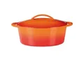 Produktbild: GSW Gusseisen Ovaler Bräter Orange Shadow 33x25cm, 7,0 L