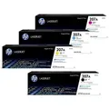 Produktbild: HP Toner-Set 207a Multipack (Cyan,Magenta,Yellow,Schwarz) Tonerset Toner 4-Pack Multipack 4er Color LaserJet M255 M282 M283 M283fdw - HP Power Partner