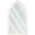 Produktbild: Beliani - Wandspiegel Weiß 62 X 113 Cm In Fensteroptik Elegant Romantisch