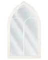 Produktbild: Beliani Romantischer Wandspiegel in Weiß Fensteroptik 62 x 113 cm Trelly
