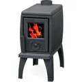 Produktbild: Plamen Gusskaminofen Trenk Mit Herdplatte und 8,9 kW