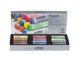 Produktbild: Schmincke – Pastell, 15 Farben, Mehrzweck, Grundsortiment 77 215 097, Kartonset mit 15 Pastellstiften, handgefertigte Pastelle, brillante, samtmatte, höchst lichtechte Farbtöne