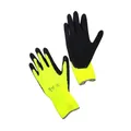 Produktbild: COMPRESSANA Super-Grip - Atmungsaktive Feinstrick-Handschuhe aus Polyester/Baumwolle mit in Latex getauchter Handfläche - ideal als Strumpfhandschuhe, Arbeitshandschuhe, Montagehandschuhe - Größe III - bis 9 cm Handbreite - 1 Paar
