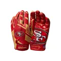 Produktbild: Wilson NFL Stretch Fit Adult Receiver Handschuhe - Team San Francisco 49ers