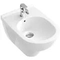 Produktbild: Villeroy & Boch O.Novo Wandbidet 54600001 36x56cm, weiss, mit Hahnloch und Überlauf