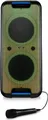 Produktbild: MEDION PX-1 Plus Partybox (Akku, mit Mikrofon, tragbarer Bluetooth Lautsprecher groß, Musikbox, Verschiedene Lichteffekte, Partylautsprecher mit Karaoke, 2 x Mikrofonanschluss, AUX, USB)