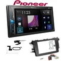 Produktbild: Pioneer Multimedia Autoradio Bluetooth DAB+ für Suzuki Celerio ab 2014 schwarz