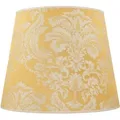 Produktbild: Lampenschirm Gold Stoff Muster für E27 Stehleuchte
