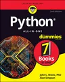 Produktbild: Python All-in-One For Dummies, 2nd Edition (For Dummies (Computer/Tech))