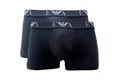 Produktbild: Emporio Armani Trunk CC715 (Doppelpack, 2-St., 2er-Pack) figurbetonter Slipboxer mit EA Eagle Bund im Doppelpack
