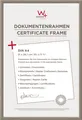 Produktbild: Kunststoffrahmen NEW LIFESTYLE - 21x29,7 cm - stahl - DIN A4
