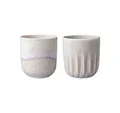 Produktbild: like. by Villeroy & Boch Tasse Perlemor Becher Set 2 tlg, 2-tlg., Porzellan