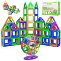 Produktbild: Desire Deluxe Magnetische Bausteine 94 St - STEM Lernspielzeug für Kinder, Montessori Spielzeug, Kreatives Bauspielzeug