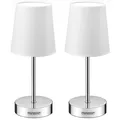 Produktbild: DeubaXXL DE Tischlampe Lumière 2er-Set Weiß 32x13x13cm 995532