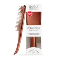 Produktbild: Tangle Teezer Ultimate Detangler Haarbürste – Nasses & Trockenes Haar – Entwirrungsbürste für Alle Haartypen – Zweistufige Borsten Reduzieren Haarbruch & Knoten – Schokoladenbronze mit Chrom-Finish