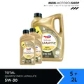 Produktbild: Total Quartz Ineo Longlife 5W-30 API SP VW MB Motoröl 5+2 Liter = 7 Liter
