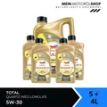 Produktbild: Total Quartz Ineo Longlife 5W-30 API SP VW MB Motoröl 5+4 Liter = 9 Liter