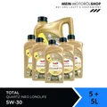 Produktbild: Total Quartz Ineo Longlife 5W-30 API SP VW MB Motoröl 5+5 Liter = 10 Liter
