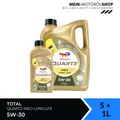Produktbild: Total Quartz Ineo Longlife 5W-30 API SP VW MB Motoröl 5+1 Liter = 6 Liter