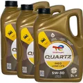 Produktbild: 3x5 Liter Total Quartz Ineo Longlife VW 5W30 LongLife-3 Motoröl 5W-30 BMW LL-04