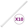 Produktbild: vidaXL Installationsrohre Ø30 mm 10 m PVC