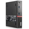 Produktbild: Lenovo Mini-PC Desktop-PC ThinkCentre M700 Tiny, Prozessor Core i7-6700T, 8 GB RAM, 240 GB SSD, Win 11 Pro (Generalüberholt)