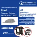 Produktbild: Für FORD Tourneo Custom V362 / F3 06.2016-12.2023 AHK abn. +13pol sp. E-Satz TOP
