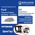 Produktbild: Für FORD Tourneo Custom V362 / F3 06.2016-12.2023 AHK abn +13pol sp. E-Satz TOP