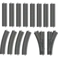 Produktbild: Märklin Kunststoffgleis-Ergänzungspackung (Spur H0) (23400)