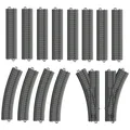 Produktbild: Kunststoffgleis-Ergänzungspackung 23400 Gleismaterial