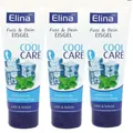 Produktbild: 3x 75 ml Elina Eis Gel Eisgel Ice Kühlgel kühlt erfrischt Fuß Bein
