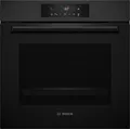 Produktbild: Bosch HBA572BM3 - Serie 4 Backofen mit 5 Jahre Garantie, Schwarz Matt, 3D Heissluft, Pyrolyse, 60 x 60 cm