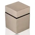 Produktbild: 1 Stück SOTECH Regalbodenträger Cube Edelstahloptik Glasbodenträger Bodenträger