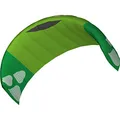 Produktbild: HQ4 117577 - Hydra 350 Green, Dreileiner Lenkmatte Trainerkite, Spannweite: 354cm, inkl. 200kp Dyneemaschnüre 3x20m auf 3-line Controlbar 50cm, 3-18 Knoten