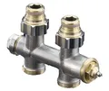 Produktbild: Oventrop Multiblock T/Mittenanschluss- Armatur Durchgagsform IG 1/2 Zoll 50 mm Zweirohrarmatur