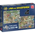 Produktbild: Jumbo Jan van Haasteren - Safari & Sturm (2x1000 Teile) (1000 Teile) (1110100643)