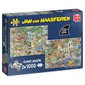 Produktbild: Jan van Haasteren - Safari & Sturm - 2x1000 Teile Puzzle - Puzzle für Erwachsene