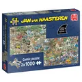 Produktbild: Jan van Haasteren - Safari & Storm (2x1000 stukjes)