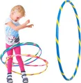 Produktbild: Bunter Kinder Hula Hoop für kleine Profis, Ø60cm, Blau-Gelb
