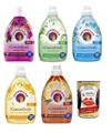 Produktbild: Testpaket CHANTECLAIR i Concentrati Ammorbidente, Weichspüler 5x 1000ml lang anhaltender Duft 50 Wäschen Waschmittel + Itlaian Gourmet polpa 400g
