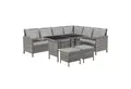 Produktbild: SVITA Gartenlounge-Set MADISON, (Set, 2-tlg., Lounge mit Tisch), Gartenmöbelset, Sitzlounge, inkl. Kissen, Grau