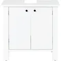 Produktbild: LIVARNO LIVING Waschbeckenunterschrank Badunterschrank Schrank Stockholm weiß - Weiß
