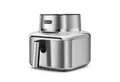Produktbild: Cosori Heißluftfritteuse ICONIC™ Single CAF-SE601S-CEU, 1725 W, Edelstahl, DC-Motor, 6 Funktionen, 6,2 L, PFAS-freie Keramik