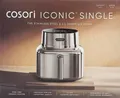 Produktbild: COSORI ICONIC Airfryer 96% Edelstahl Keramikbeschichtung Heißluftfritteuse 6,2L