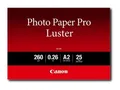 Produktbild: Canon Photo Paper Pro Luster LU-101 - Glanz - 260 Mikron - A2 (420 x 594 mm)