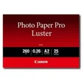 Produktbild: Canon Photo Paper Pro Luster LU-101 - Glanz - 260 Mikron - A2 (420 x 594 mm)