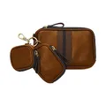 Produktbild: Fossil Geschenk für Männer Tech, Leder/Leder, NylonGewebe, Zinklegierung Trim Pouch Kastanien Farbe 17.78cm L x 3.175cm B x 12.065cm H MLG0718215